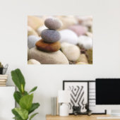 Zen Rock Garden Poster (Heimbüro)