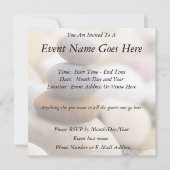 Zen-Rock-Garten Einladung (Vorderseite)