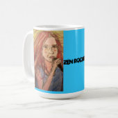 Zen Rocker Girl Kaffeetasse (Vorderseite Links)
