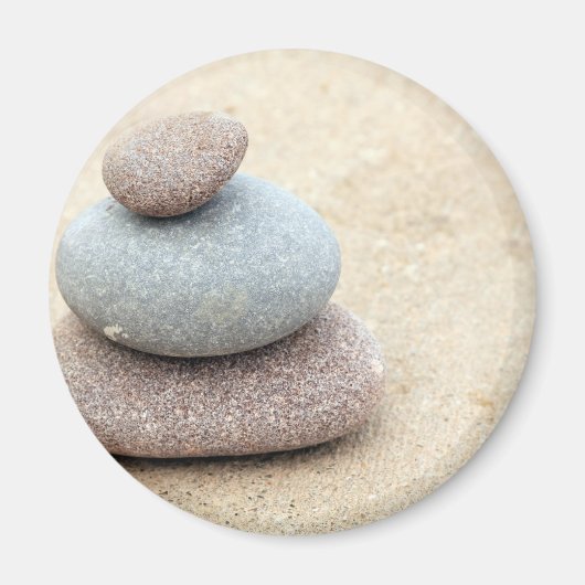 Zen Rocks Magnet (Vorne)