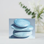 Zen Rocks Postkarte (Stehend Vorderseite)