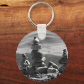 Zen Rocks Schlüsselanhänger (Vorderseite)