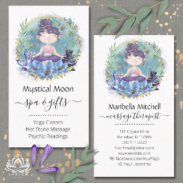 Zen rocks Yoga Wellness-Center Massage Therapeut B Visitenkarte