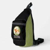 Zen Rodents stress Capybara Crossbody Bag (Rechte Ecke)