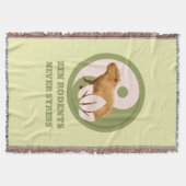 Zen Rodents stress Capybara Decke (Vorderseite)