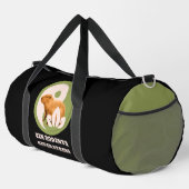 Zen Rodents stress Capybara Duffle Bag (Rechte Ecke)
