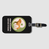 Zen Rodents stress Capybara Gepäckanhänger (Vorderseite (Horizontal))