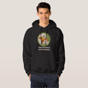 Zen Rodents stress Capybara Hoodie