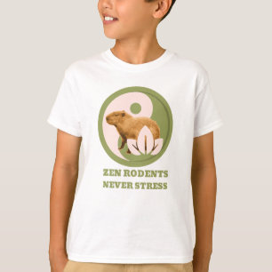 Zen Rodents stress Capybara T-Shirt
