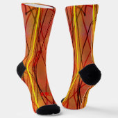 Zen-Rot-Draht-Prämiensocken Socken (Gewinkelt)