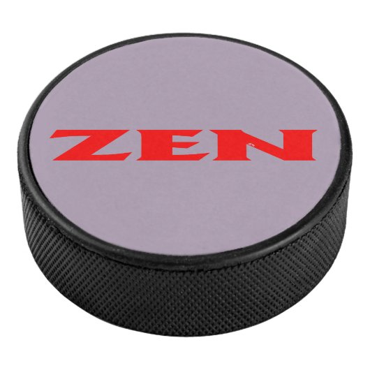 Zen Rot-Grauhockey-Puck Eishockey Puck (3/4)
