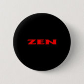 Zen-Rot-Standard-Rundtaste Button (Vorderseite)