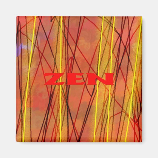 Zen-Rotdrahtanzieher Magnet (Vorne)