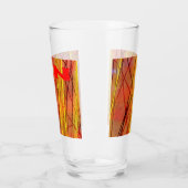 Zen-Rotdrahtläder Glas (Links)