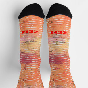 Zen-Rote Rote Rote Rote Socken aus Prämiensocken