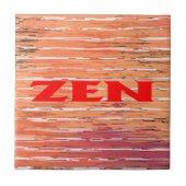 Zen-rote Schilf kleine Kachel (Vorderseite)