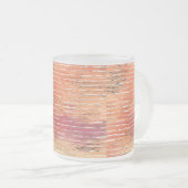 Zen-rote Schilf mattierte Tasse (VorderseiteRechts)