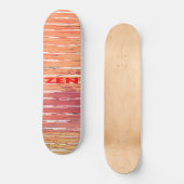 Zen Rote Schilf Skateboard (Vorderseite)