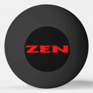 Zen roter 1-Sterne Pingpongball Tischtennisball