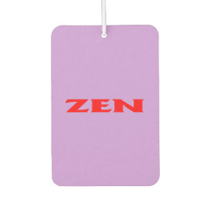 Zen Rotlila-Auto-Lufterfrischer Autolufterfrischer