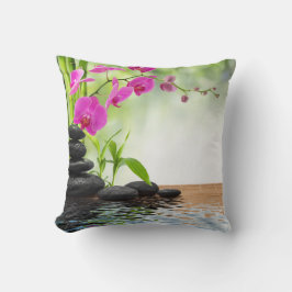 Zen,Ruhe,rosa orchid,schön,Wellness-Center,Heilung Kissen