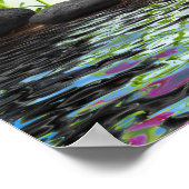 Zen,Ruhe,rosa orchid,schön,Wellness-Center,Heilung Poster (Ecke)