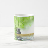 Zen Ruhe Wassergarten durch heilende Liebe Kaffeetasse (Mittel)
