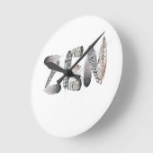 Zen Runde Wanduhr (Winkel)