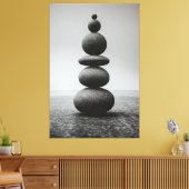 Zen-Saldo Leinwanddruck (Insitu (Wohnzimmer))