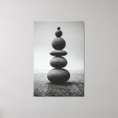 Zen-Saldo Leinwanddruck (Vorderseite)