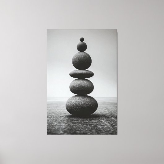 Zen-Saldo Leinwanddruck (Vorderseite)