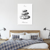 Zen-Saldo Leinwanddruck (Insitu (Schlafzimmer))