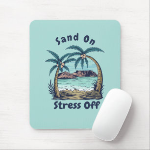 Zen Sand Waves Mousepad