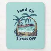 Zen Sand Waves Mousepad (Vorne)