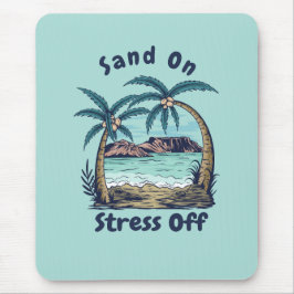 Zen Sand Waves Mousepad