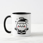 Zen Santa – Cute Meditating Santa Claus Holiday Tasse (Links)
