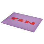 Zen-Scheiben-Schneidebrett Schneidebrett (Ecke)