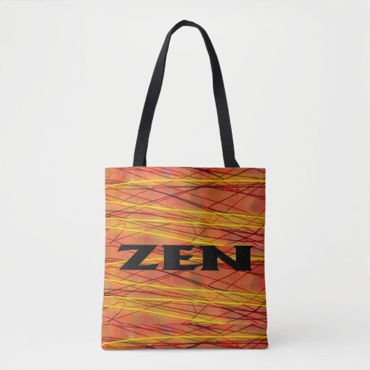 Zen Schultertasche mit schwarzem Draht Tasche (Vorderseite)
