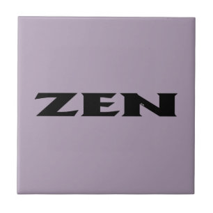 Zen schwarz graue kleine Fliese