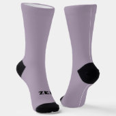 Zen-schwarz-graue Spitzensocken Socken (Gewinkelt)