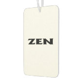 Zen-Schwarz-weiße Autoluftkühler Autolufterfrischer (Links)