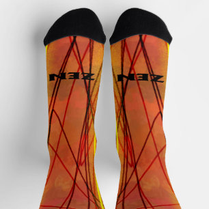 Zen-Schwarzdraht-Prämiensocken Socken
