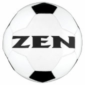 Zen-Schwarzfußball Fußball (Vorderseite)