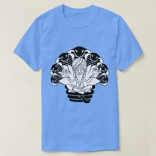Zen Schwarzweiss T-Shirt (Design vorne)