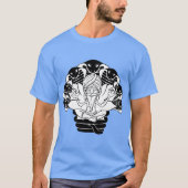 Zen Schwarzweiss T-Shirt (Vorderseite)