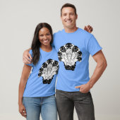 Zen Schwarzweiss T-Shirt (Unisex)