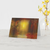 Zen Screen Rust Karte (Gelbe Blume)
