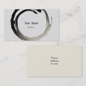 Zen Sketch 7 Visitenkarte (Vorne/Hinten)