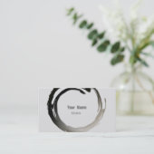 Zen Sketch 7 Visitenkarte (Stehend Vorderseite)