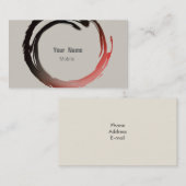 Zen Sketch Visitenkarte (Vorne/Hinten)